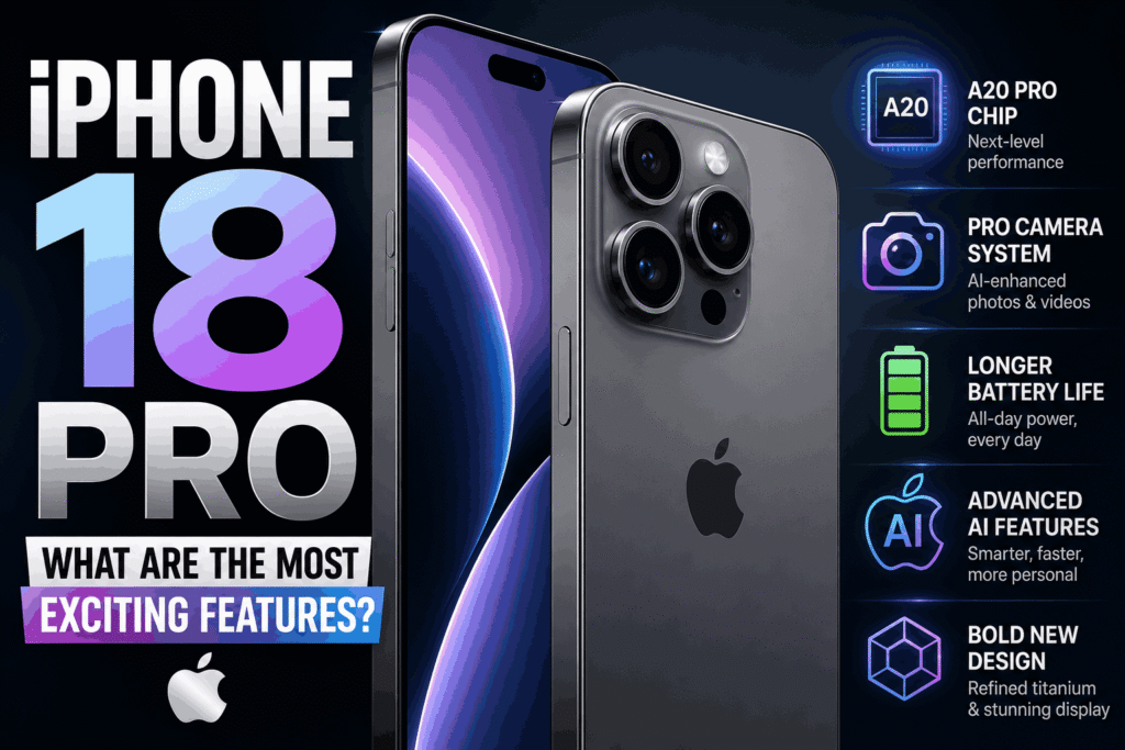 the iPhone 18 Pro 2026