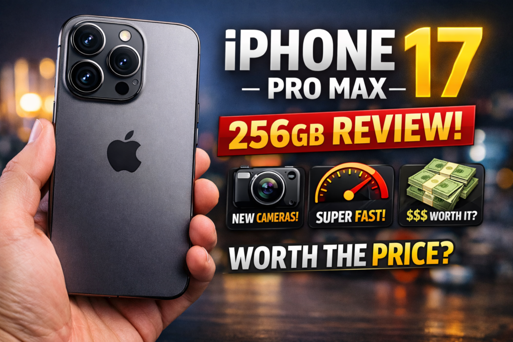 iPhone 17 Pro Max 256GB Full Review: Price & Features