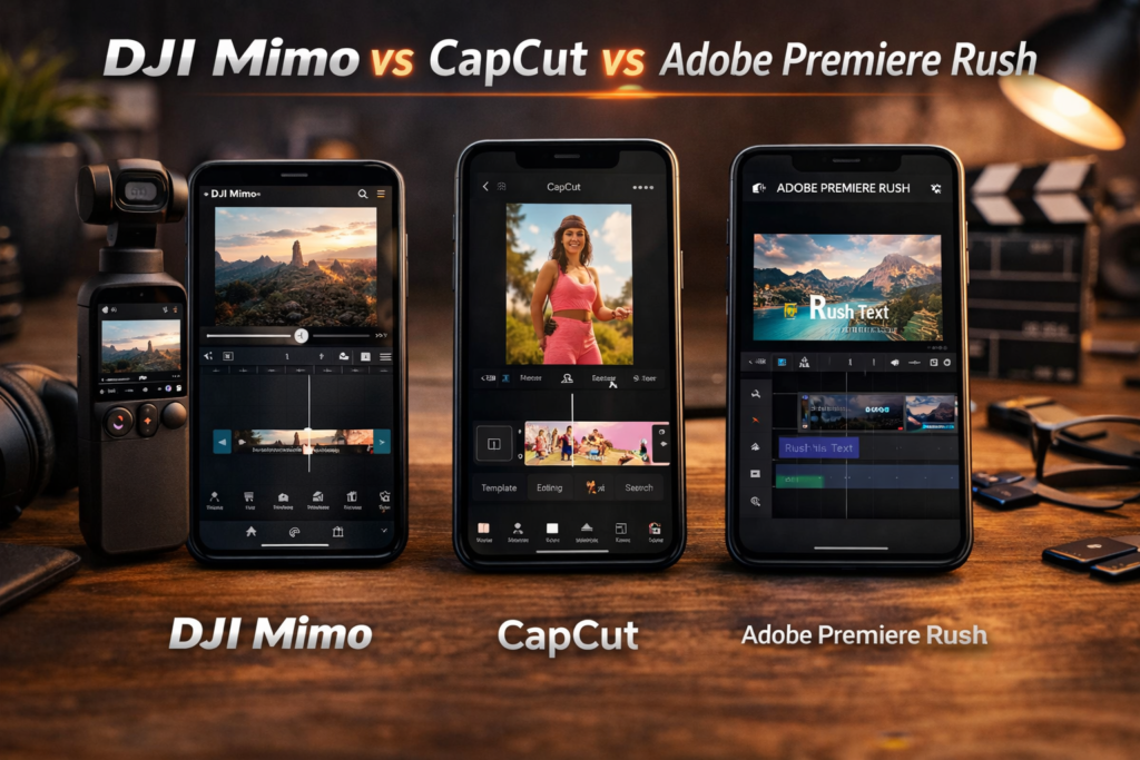 Dji osmo
DJI MIMO Alternative
