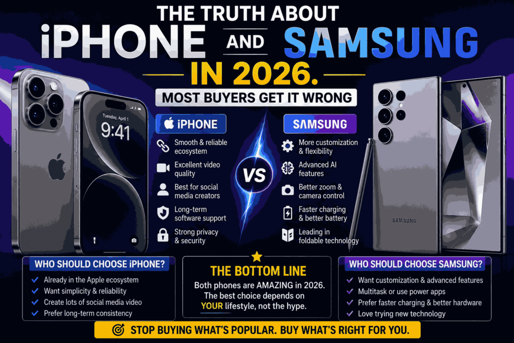 iPhone and Samsung in 2026