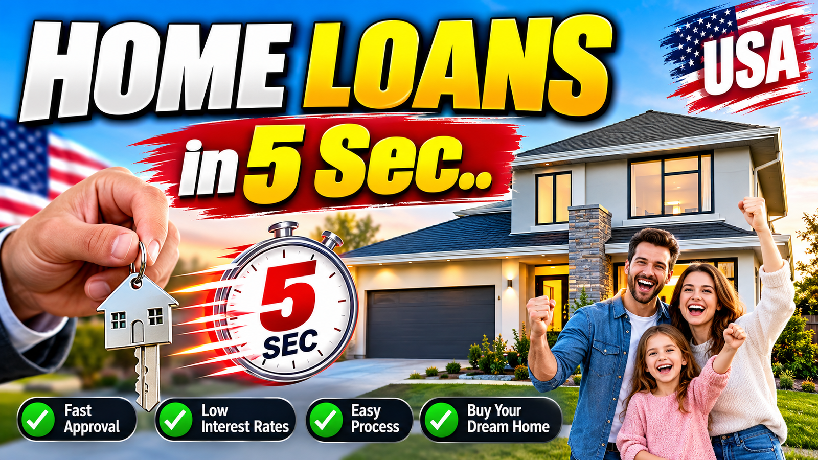 Home loans in 5 Sec